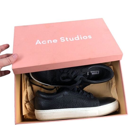 RARE Acne Studios Adriana Grain Sneakers Size 39 - Picture 2 of 16